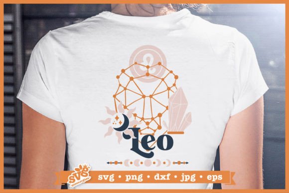 Leo SVG Zodiac Sign Svg for Crafts and Graphics