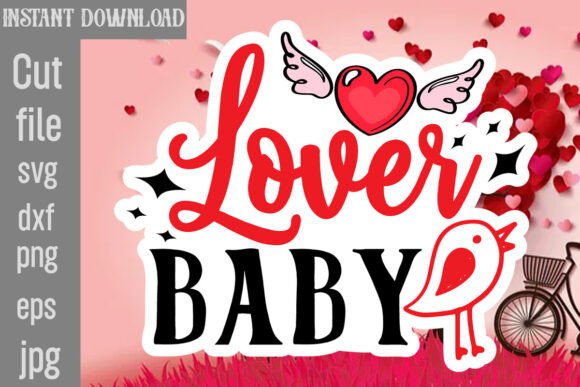 Lover Baby SVG Cut File for Graphics and Crafts